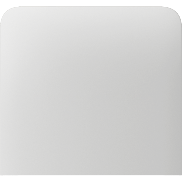 AJAX SideButton 1-gang vertical White Bočné tlačidlo