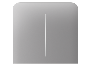 AJAX SideButton 2-gang vertical Fog Bočné tlačidlo