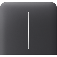 AJAX SideButton 2-gang vertical Graphite Bočné tlačidlo