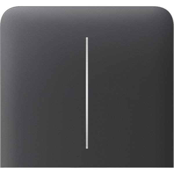 AJAX SideButton 2-gang vertical Graphite Bočné tlačidlo
