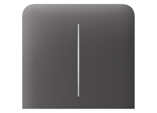AJAX SideButton 2-gang vertical Grey Bočné tlačidlo