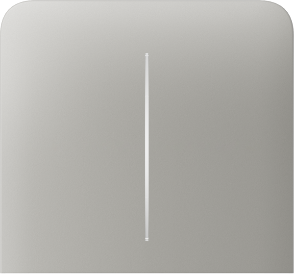 AJAX SideButton 2-gang vertical Oyster Bočné tlačidlo