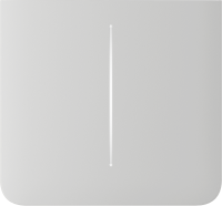AJAX SideButton 2-gang vertical White Bočné tlačidlo