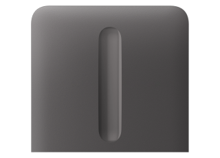 AJAX SideButton Dimmer vertical Grey Bočné tlačidlo