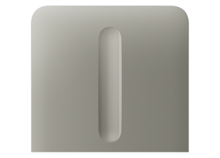 AJAX SideButton Dimmer vertical Olive Bočné tlačidlo
