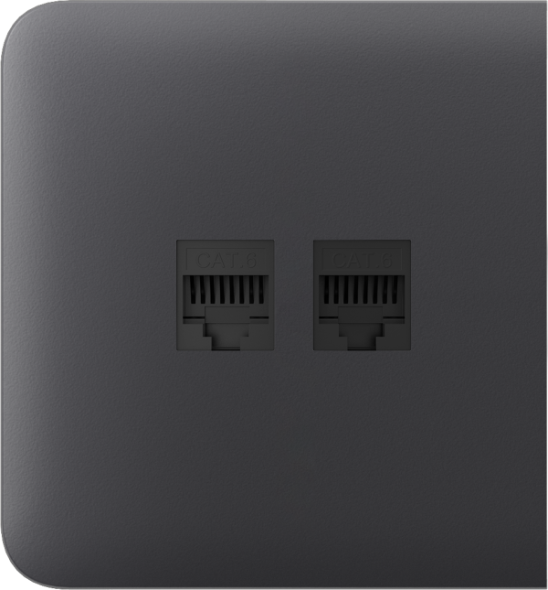 AJAX SideCover (LAN) Graphite Bočný kryt
