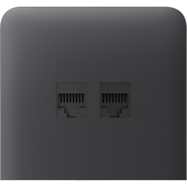 AJAX SideCover (LAN) vertical Graphite Bočný kryt