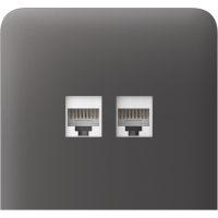 AJAX SideCover (LAN) vertical Grey Bočný kryt
