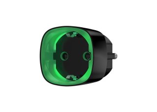 AJAX Socket type F Black Zásuvkový adaptér čierny