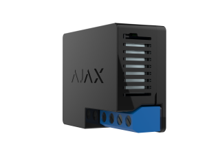 AJAX WallSwitch Black Bezdrôtové silové relé
