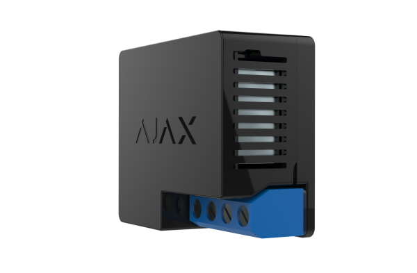 AJAX WallSwitch Black Bezdrôtové silové relé