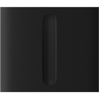 AJAX CenterButton Dimmer vertical Black Stredové tlačidlo