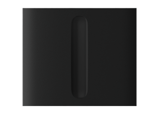 AJAX CenterButton Dimmer vertical Black Stredové tlačidlo
