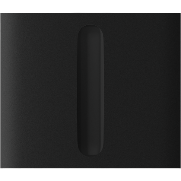 AJAX CenterButton Dimmer vertical Black Stredové tlačidlo