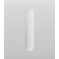AJAX CenterButton Dimmer White Stredové tlačidlo