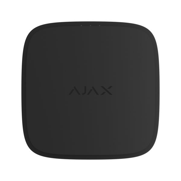 AJAX FireProtect Heat/Sounder Black Bezdrôtový adresovateľný detektor požiaru so sirénou