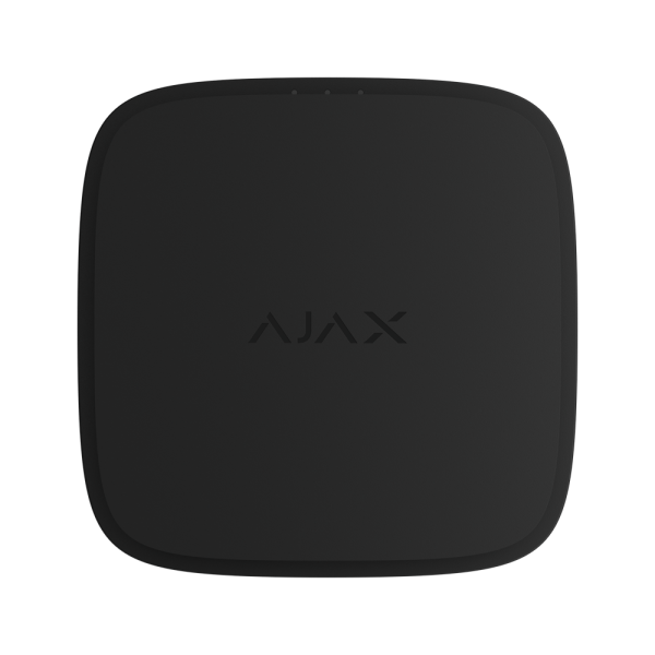 AJAX FireProtect Smoke/Sounder Black Bezdrôtový adresovateľný detektor dymu so sirénou