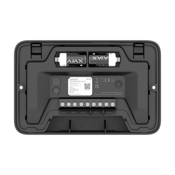 AJAX I/O Module (2X2) Black Bezdrôtový, adresovateľný modul