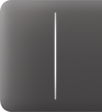 AJAX SideButton 2-gang Grey Bočné tlačidlo