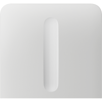AJAX SideButton Dimmer vertical White Bočné tlačidlo