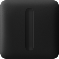 AJAX SoloButton Dimmer Black Sólo tlačidlo