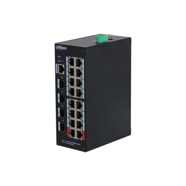 Dahua HS4420-16GT-190 20-portový PoE switch