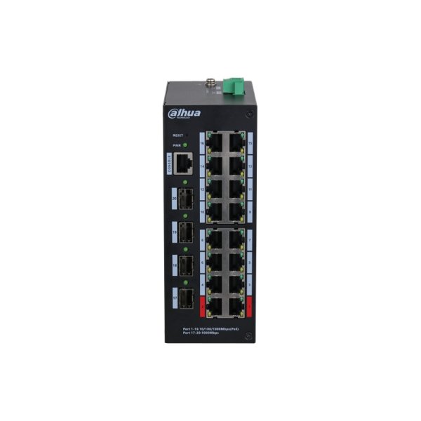 Dahua HS4420-16GT-190 20-portový PoE switch
