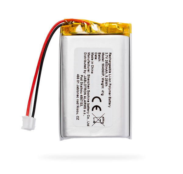 Li-Polymer akumulátor 3,7V / 2500 mAh pre klávesnice JA-156E-xx - BAT-3V7-2500