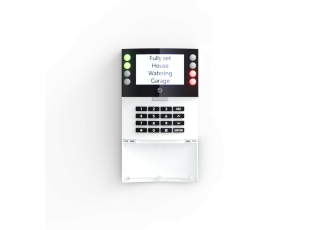 Zbernicová štvorsegmentová klávesnica s displejom a čítačkou NFC - JA-115E-NFC